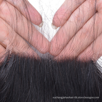 wholesale 28 30 inches 4x4 5x5 6x6 7x7 Swiss Lace Closure 100% Brazilian Human Hair Transparent Lace Closure HD Lace Closure